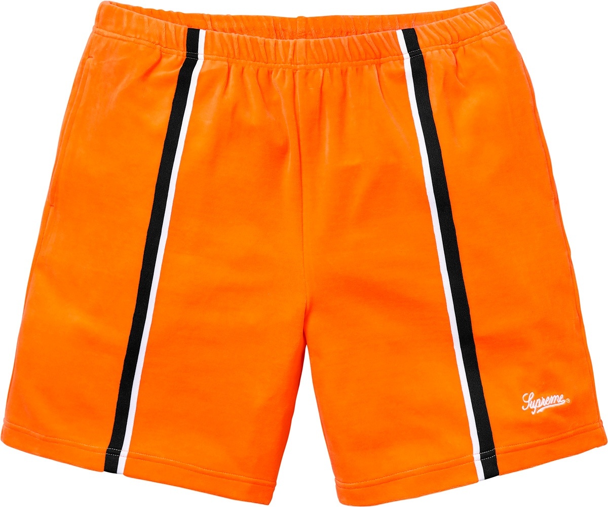 Velour Warm Up Short view 3
